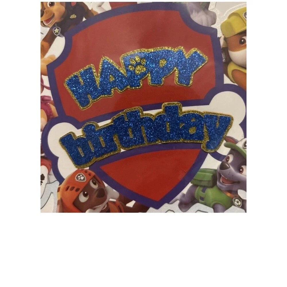 Paw Patrol Cake Topper